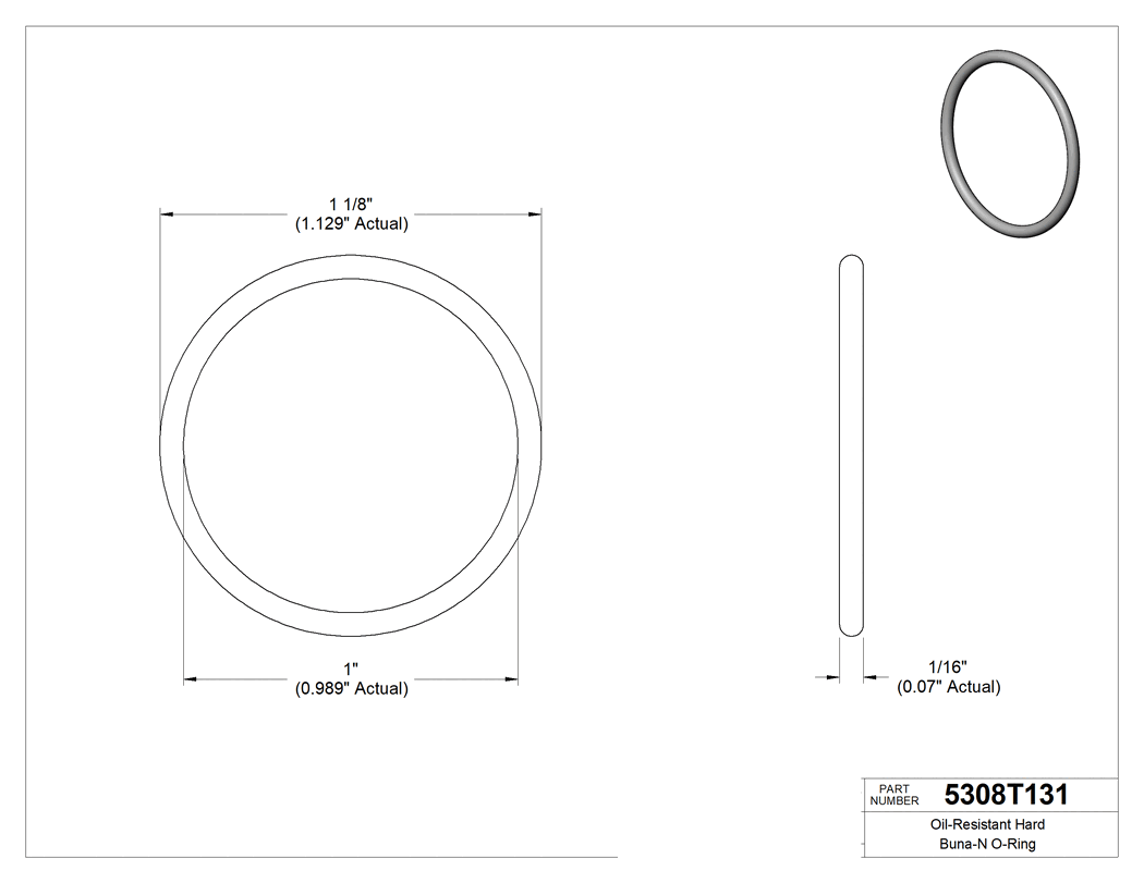 Technical drawing - 5308T131